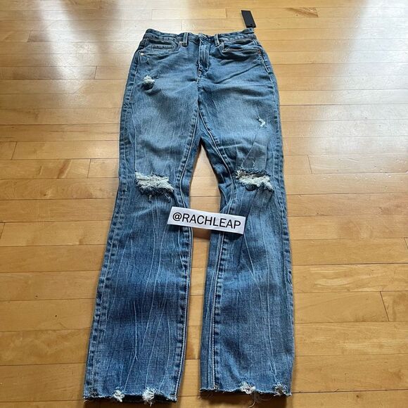 NWT Blank NYC slim straight denim size 25 m11 - Picture 3 of 5
